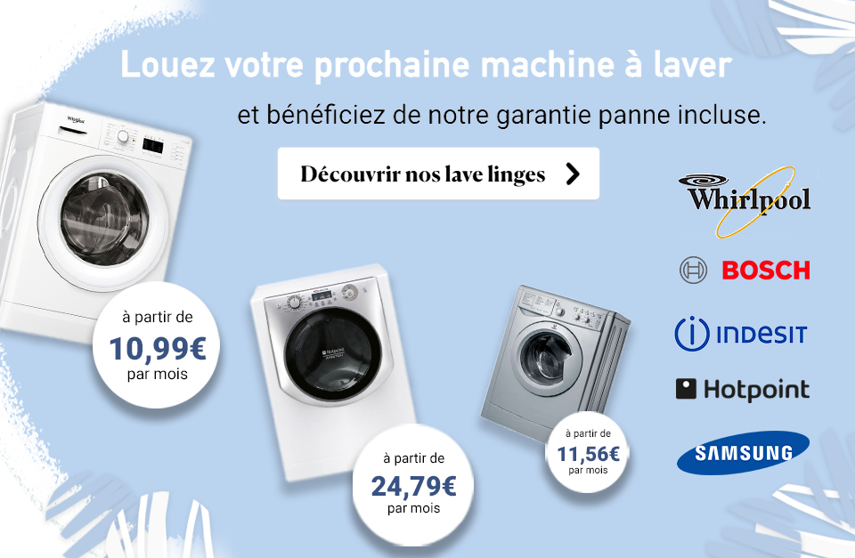 Location de lave linge