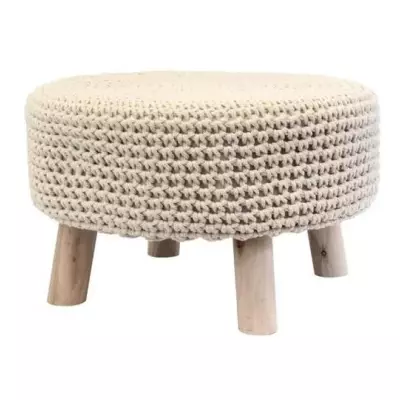 Pouf LENO Beige