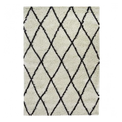 Rug ALTO Beige and brown - 120 x 170 cm