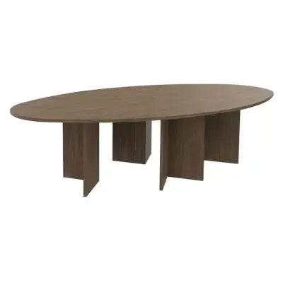 Table de réunion ovale CAMBRIDGE 280 cm
