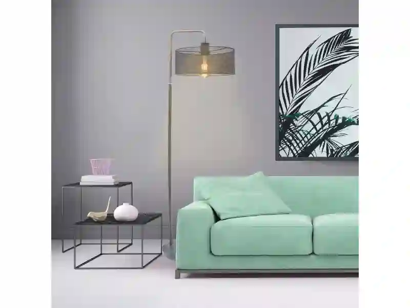 Lampadaire LINARES Gris