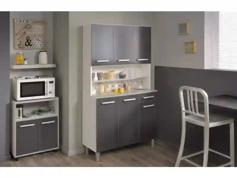 Meuble cuisine DIZY Gris