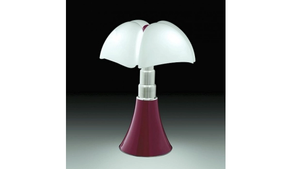 Lampe PIPISTRELLO ROUGE POURPRE