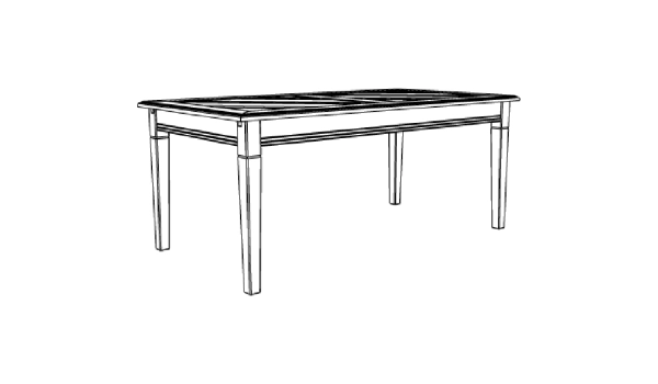 Dining table LINDSAY