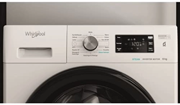 Lave linge WHIRLPOOL - 8 kg - 1400 tr/m