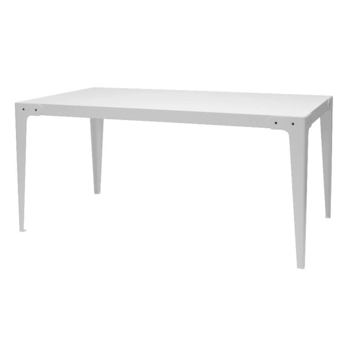Dining table MEGAN White 160.0 cm