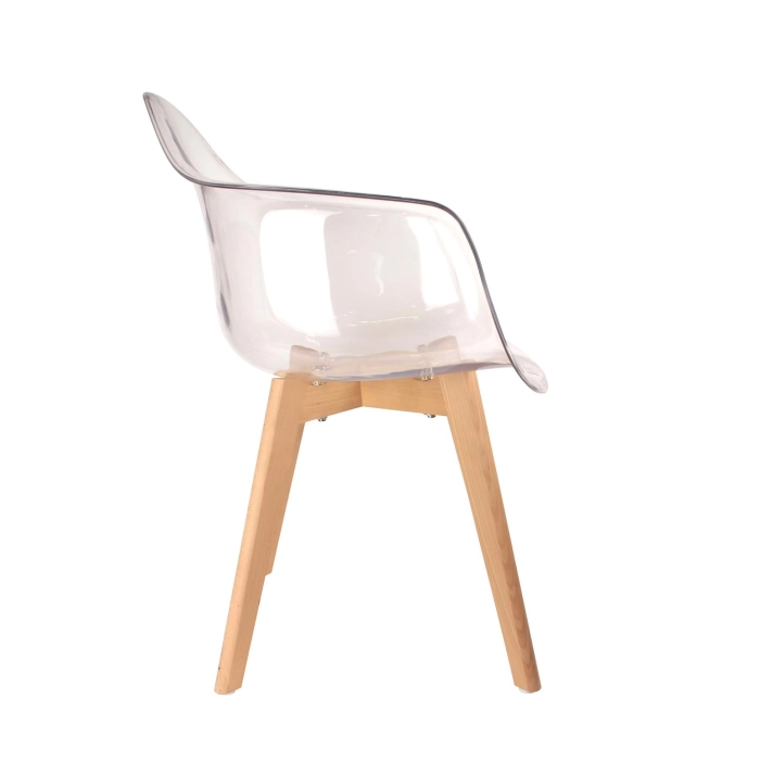Chaise SNOW Transparent