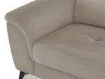 Corner sofa right BETIS Beige 5 seaters 