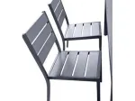 Set MAGDA - Garden table 180 cm + 4 chairs + 2 armchairs 