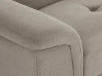 Corner sofa right BETIS Beige 5 seaters 