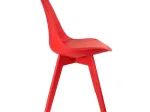 Chaise HELSI Rouge 
