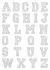Lettres lumineuses Vegaz SELETTI x 9  
