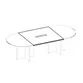 Table de réunion LILA Ovale 420,0 cm 