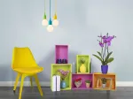 Chaise HELSI Jaune 