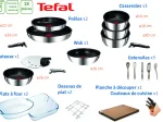 Cookware - 18 pieces 