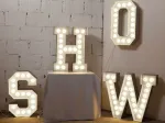 Lettres lumineuses Vegaz SELETTI x 6  