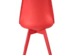 Chaise HELSI Rouge 