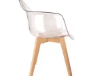 Chaise SNOW Transparent 