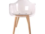 Chaise SNOW Transparent 