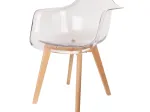 Chaise SNOW Transparent 