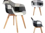 Chaise SNOW Patchwork 2 