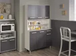 Meuble cuisine DIZY Gris 