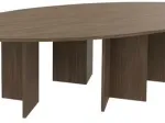 Table de réunion ovale CAMBRIDGE 280 cm 